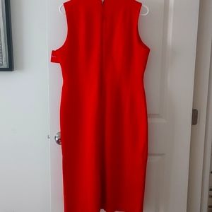 Spanx Red sheath dress LG NWT